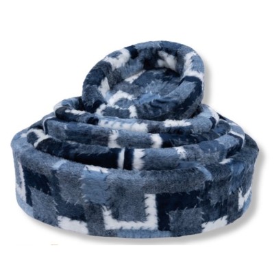 Napzzz Bontmand Lapjesdeken - Blauw 9 maten