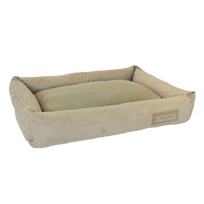 Happy House Mand Suede/Teddy - Beige 3 maten