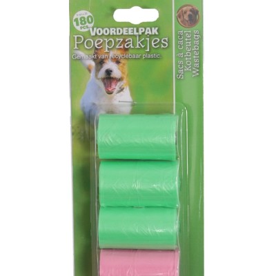 Boon ECO Poepzakjes 9 rollen - Pastel