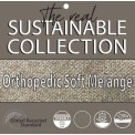 Happy House Ortho Mand ECO Soft Melange - Grijs 3 maten