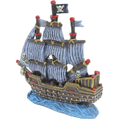 Ornament Piratenschip - Gekleurd