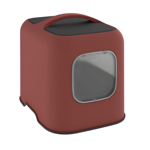 Rotho Kattentoilet Biala - Iron Red