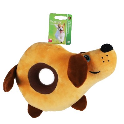 Hondenspeelgoed Pluche Donut Hond - 38 cm