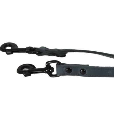 Boon Dresseerlijn Soft Leder - Grijs 18mm 200cm Boon Dresseerlijn Soft Leder - Grijs 18mm 200cm