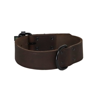 Boon Halsband Soft Leder - Bruin 30mm/40cm Boon Halsband Soft Leder - Bruin 30mm/40cm