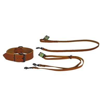 Boon Looplijn Soft Leder - Cognac 18mm/160cm Boon Looplijn Soft Leder - Cognac 18mm/160cm
