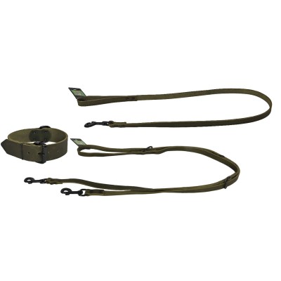 Boon Looplijn Soft Leder - Groen 18mm/130cm