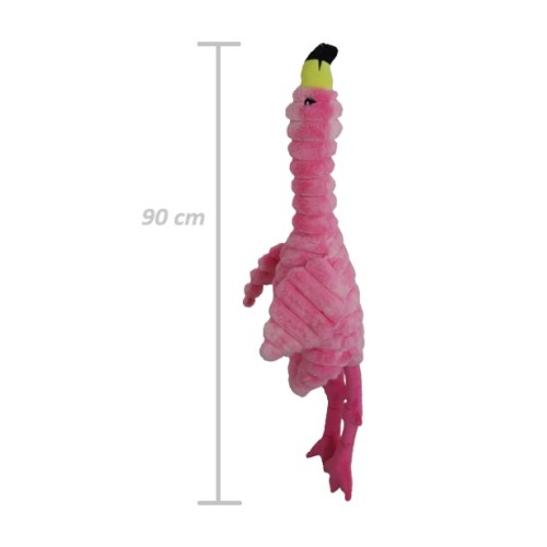 Hondenspeelgoed Corduroy - Ferry Flamingo 90cm