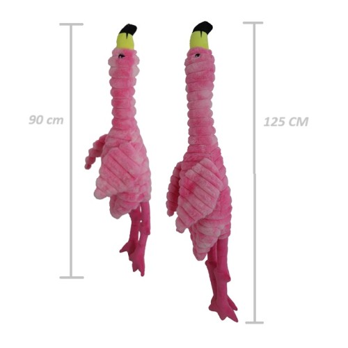 Hondenspeelgoed Corduroy - Ferry Flamingo 90cm