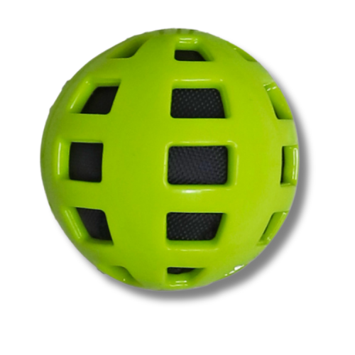 Hondenspeelgoed TPR Crinkle Bal - Groen 9cm