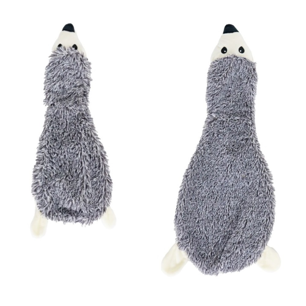 All For Paws Eekhoorn - Hondenspeelgoed - 42x16x9 cm Bruin - Knuffel - Pets Place