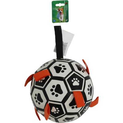 Hondenspeelgoed Flappenbal (drijvend) - L 21 cm