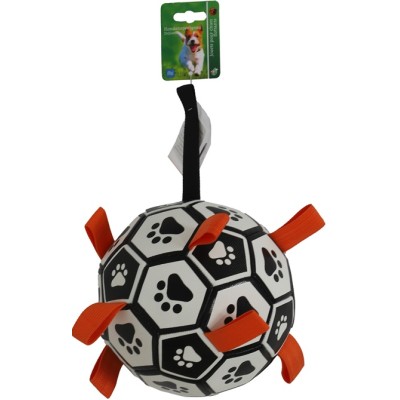 Hondenspeelgoed Flappenbal (drijvend) - M 17 cm