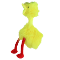 Hondenspeelgoed Fluffy Bird met Piep - Geel