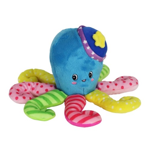 Hondenspeelgoed Eco Octopus met Piep - 22 cm
