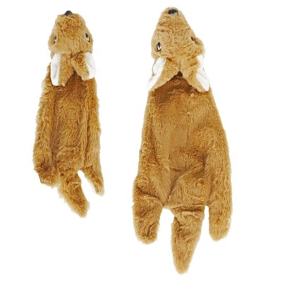 Hondenspeelgoed Kangoeroe Plat met Geluid - 35cm