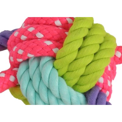 Hondenspeelgoed Knoopbal Slierten - 33 cm