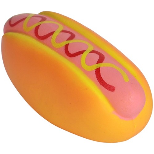 Hondenspeelgoed Latex Hotdog - 9cm