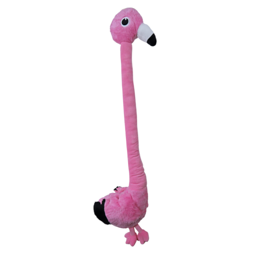 Hondenspeelgoed Pluche Flamingo XXL - 85cm
