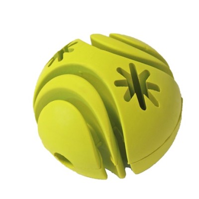 Hondenspeelgoed Rubber Snackbal - Groen 10cm