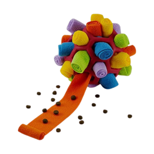 Hondenspeelgoed TPR Snuffelbal - Groen 13cm