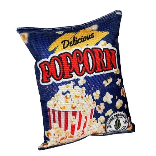 Hondenspeelgoed Zak Popcorn Chips 22cm - Assorti