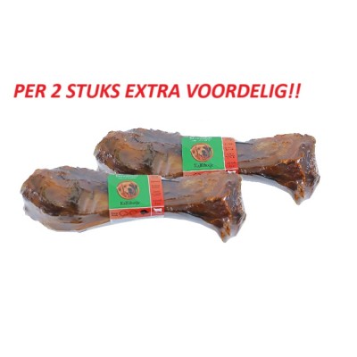 Hondensnack Kalfsbot in Folie