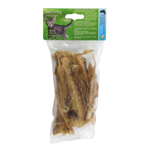 Kattensnack Gedroogde Mini Zeetong - 50gr