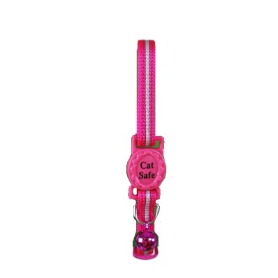 Kittenhalsband Reflecterend Neon - Roze