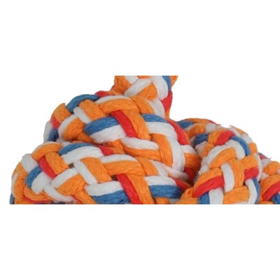 Hondenspeelgoed Touwbal met 2 Knopen - 33cm