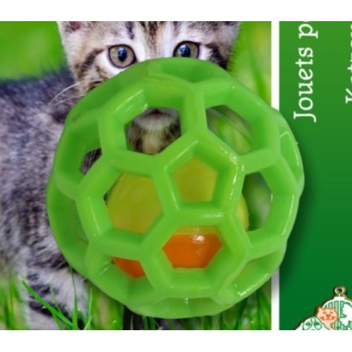 Kattenspeelgoed Bal Rubber met Bel - 20cm