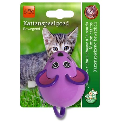 Kattenspeelgoed Opwindbaar - Muis Paars