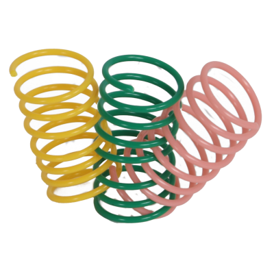 Kattenspeelgoed Springveer 3 stuks - 5 cm