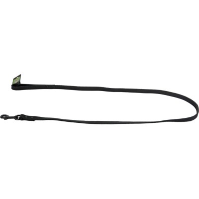 Boon Looplijn Soft Leder - Zwart 18mm/130cm