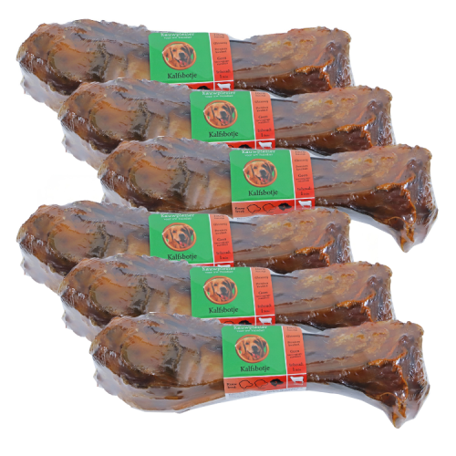 Hondensnack Natuurlijk Kalfsbot - 6 stuks