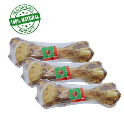 Hondensnack Natuurlijk Runder Dino Bot - L 3st