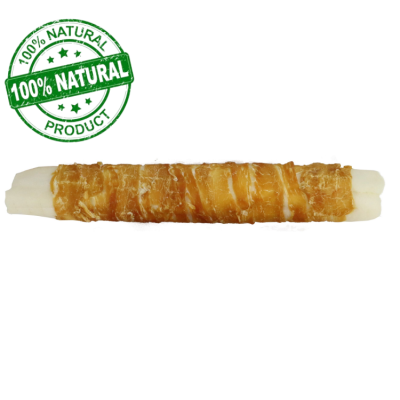 Hondensnack Retriever Roll met Kip - 30cm