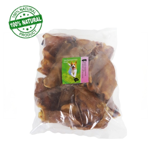 Hondensnack Natuurlijk Varkensoren Groot - 25 stuks