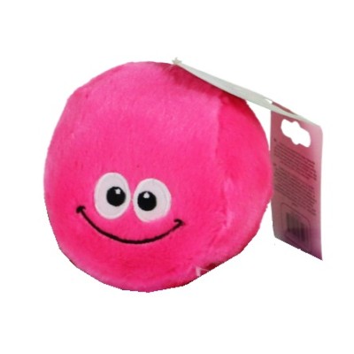 Hondenspeelgoed Pluche Bal Smiley - Assorti