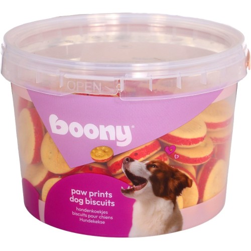 Boony Hondensnack Koekjes - Paw Print 1kg