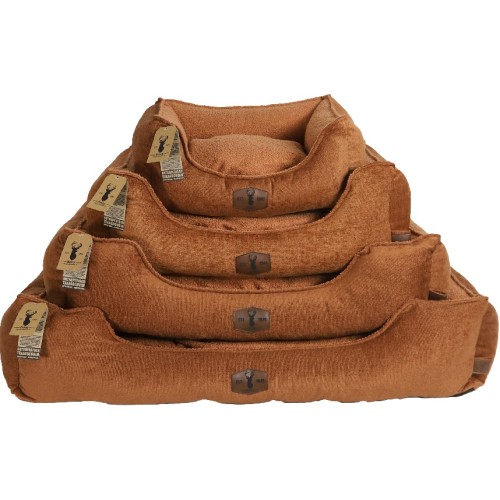 Boony Est 1941 Premium Divan ORTHO - Rusty Brown 4 maten
