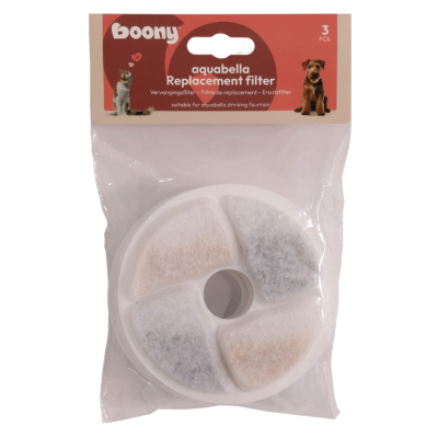 Drinkfontein Aquabella Koolfilter - 3 stuks