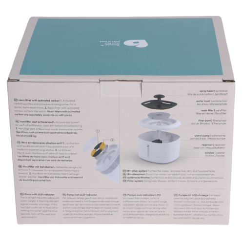 Drinkfontein Aquabelle 2.5ltr - Cappucino