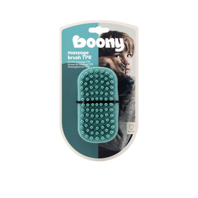 Boony Hond Borstel Massage TPR - Ovaal