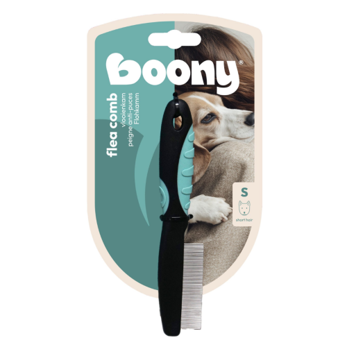 Boony Hond Vlooienkam - Korte Tanden Fijn