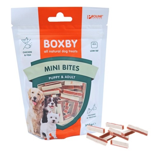 Boxby Mini Bites - 4 voor 12 euro