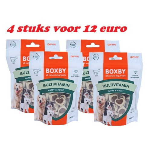 Boxby Multivitamin 140 gram - 4 voor 12 euro