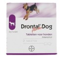 Bayer Drontal Ontworming Hond Tasty Bone - 2 tabs
