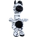 Hondenspeelgoed Pluche Giraffe/Zebra - 25cm