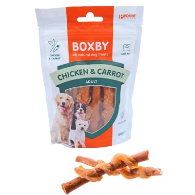 Boxby Chicken & Carrot Sticks - 4 voor 12 euro